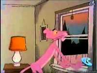 A pantera cor de rosa  Pantera Chuvosa