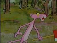 A pantera cor de rosa : Pantera Lenhadora