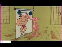 A Pantera Cor de Rosa no Ginásio