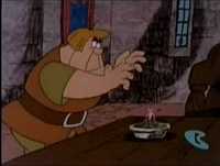 A pantera cor de rosa : A Pantera e o Pé de Feijão